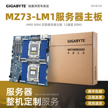 GIGABYTE技嘉MZ73-LM2服务器主板MZ73-LM0 MZ73-LM1 MZ33-AR1 支持AMD9004 MZ73-LM1