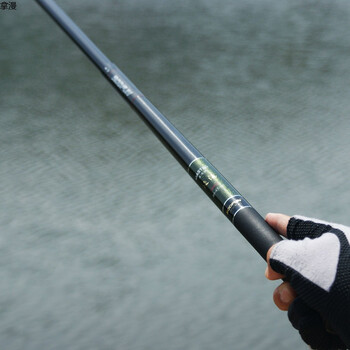 三定位鱼竿手竿超轻超硬超细短节溪流竿可前打一杆多用钓鱼竿钓竿 金