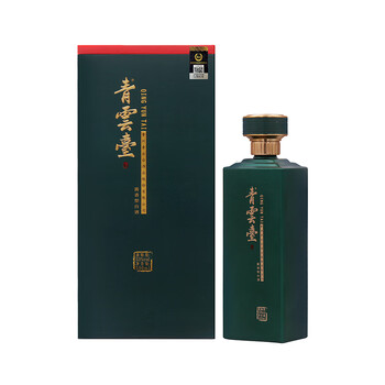 青云台酒品鉴珍藏53度酱香型白酒500ml 53度 500mL 1瓶 500ml*1