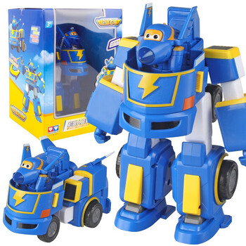 奥迪双钻超级飞侠变形机器人套装金小子乐迪飞机小爱救援儿童变形玩具