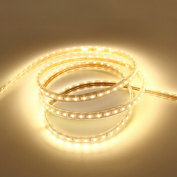 旺程led灯带客厅灯带安全节能耐高温彩灯 5050灯带暖白光【一米】