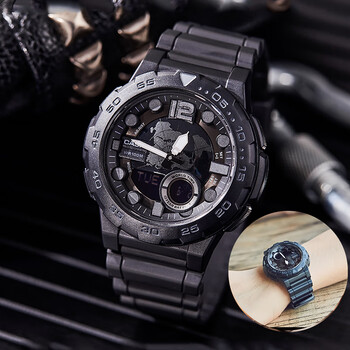 武士学生太阳能运动电子表女aq-s810 海外直邮 aeq-100w-1b(10年电力)