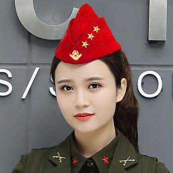 【新品来袭】水兵舞尖顶船帽军迷多色俄罗斯船型军帽