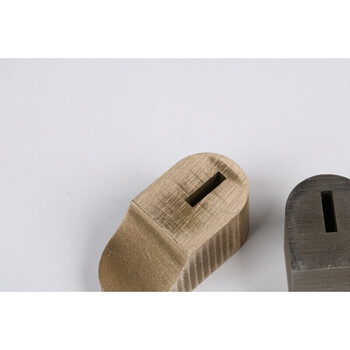 护手黄铜护手不锈钢护手格片刀挡diy配件刀胚刀柄配件黄铜护手 黄铜款