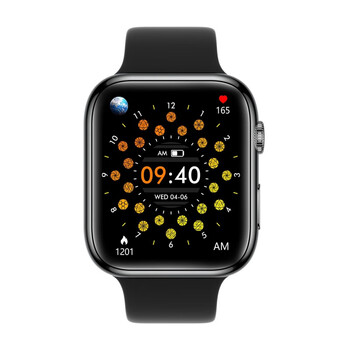 极米同款投影仪家用华强北智能手表适用苹果安卓运动不锈钢手表血氧