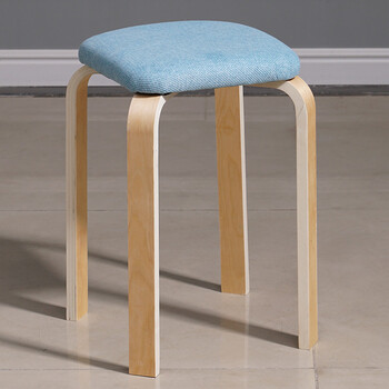 小凳子家用简易凳子櫈子简易凳子卧室桌椅实木圆凳子家用成人餐椅北欧