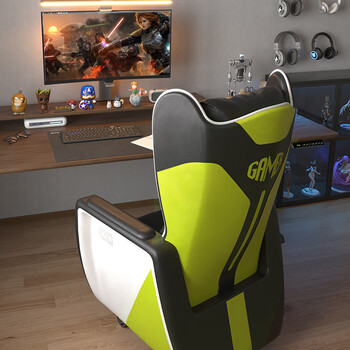 震升家具震升新款电竞沙发升降办公网吧网咖电竞馆可躺沙发直播座椅