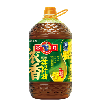 多力 【张若昀同款】食用油 浓香菜籽油5L（新老包装随机发放）