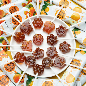 秋梨膏棒棒糖 儿童礼物小零食糖果 枇杷膏【新包装多款造型选择】40支