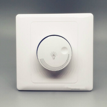 0调光开关 灯光灯泡亮度旋钮控制调节器面板 暗装86型