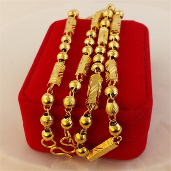 72克圆柱磨砂项链