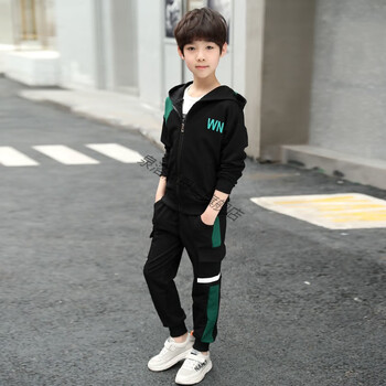 duckkids童装男童春装套装2022新款儿童衣服男小孩宝宝中大童时髦春秋