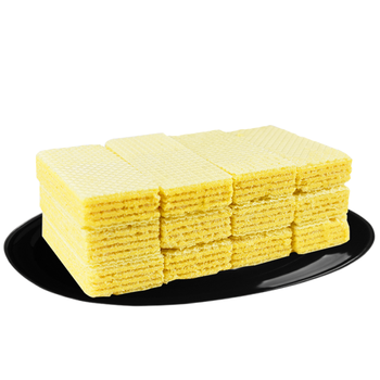 华威威化饼干零食芝士奶酪味草莓花生味夹心威化整箱混合装1000g 芝士