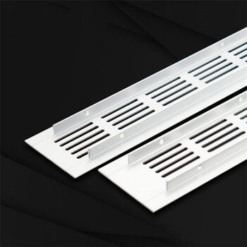 知茗 铝合金透气网长方形衣柜透气孔鞋柜橱柜多用途通风孔150mm 150*