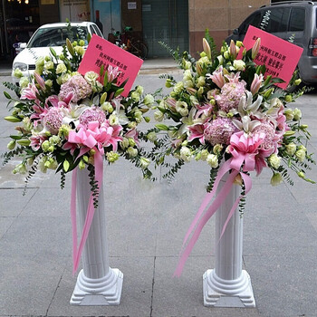 花巢开业花篮一对或一个鲜花速递同城配送上门乔迁庆典商务祝福公司开业送花同事领导北京上海广州深圳天利人和1个 图片价格品牌报价 京东