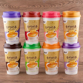 茗仟香约奶茶袋装 10/24/30杯 装相约奶咖味香芋味原味奶茶粉 杯装奶