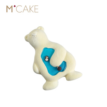 MCAKE卢克与咚咚冰淇淋果酱小熊蛋糕 1.5磅 同城配送