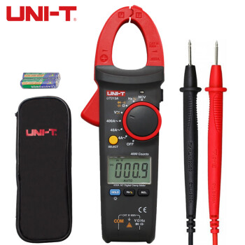 优利德（UNI-T）UT213A 钳形表数字钳形万用表数显交流电流表400A 30mm开口