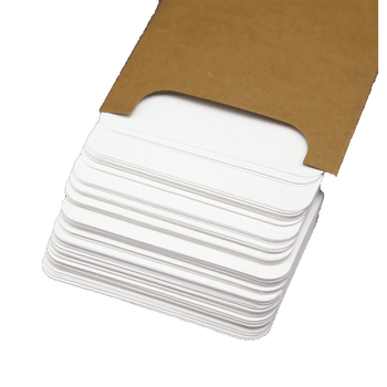 250g圆角白卡一盒(100张