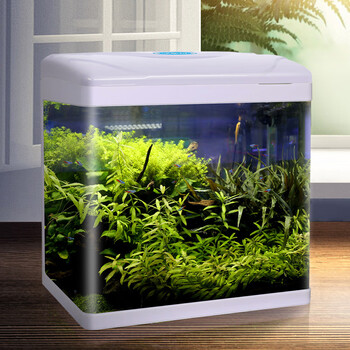 jz-368 小彩缸】闽江(minjiang) 桌面鱼缸 小鱼缸 客厅 水族箱 金钻