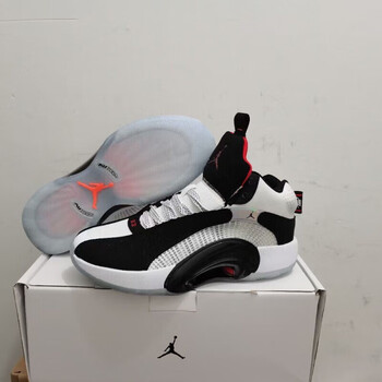 乔35代篮球鞋aj35紫禁之巅郭艾伦黑红男女双气垫战靴运动鞋鞋 图三 39