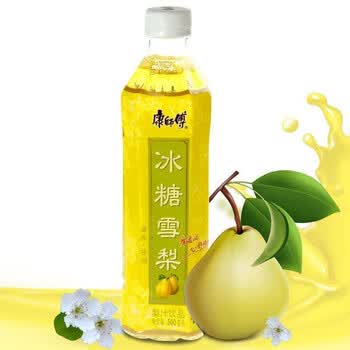 康师傅冰糖雪梨500ml 15瓶/件