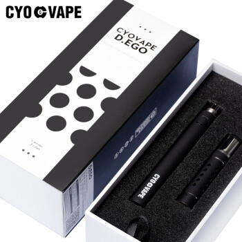 CYOVAPE电子烟 设备 D款单支 黑色套盒1100mah 长款（易上手）