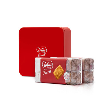 和情饼干礼盒 比利时进口lotus 和情缤咖时焦糖饼干零食小红盒700g 行情报价价格评测 京东