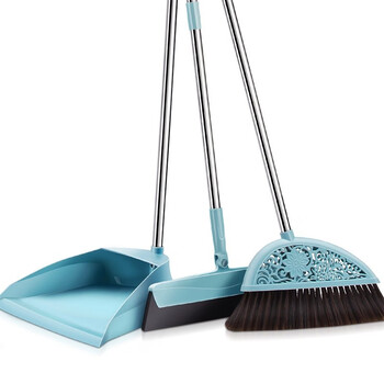 百家好世扫把簸箕套装家用扫地扫帚笤帚软毛扫头发畚箕弹力丝防风扫把 图片价格品牌报价 京东