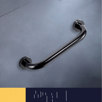 【京东专营】浴室扶手免打孔太空铝 卫生间墙壁残障防滑拉手一字拉杆
