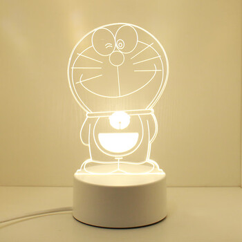 宾猎豹(benloebow) 哆啦a梦可爱迷你小夜灯氛围卧室柔光创意小台灯