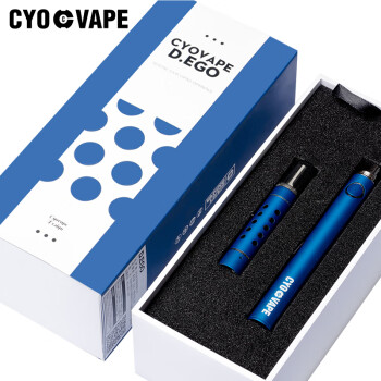 CYOVAPE电子烟 设备 D款单支 蓝色套盒 1100mah 长款（易上手）