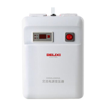 德力西电气（DELIXI ELECTRIC）变压器220V转110V/100V美日进口电器电源电压转换器 2000W 变压器