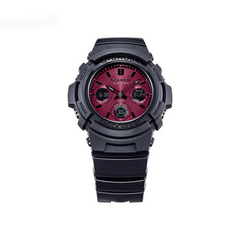 卡西欧(casio)学生潮流太阳能电波手表男awg-m100卡西欧g-shock awg