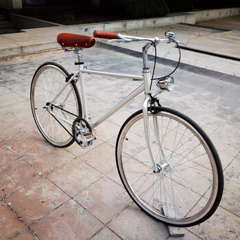 简月复古自行车复古出口日本自行车英伦老式怀旧男女弯把轻便公路自行