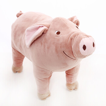 自营2019新品创意小猪公仔毛绒玩具猪宝宝安抚陪睡玩偶抱枕呆萌儿童