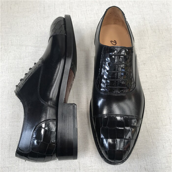 【品质好货】商务皮鞋男硬底 正装皮鞋大底手工鞋男鞋缝制鞋厚底德比