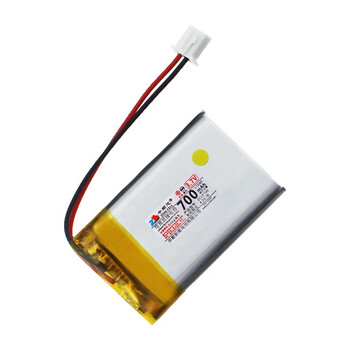 中顺芯 户外LED照明行车记录仪胎压监测器便携加热设备高温型大容量聚合物锂电池3.7V 80℃时可1C放电 503048T-700mAh