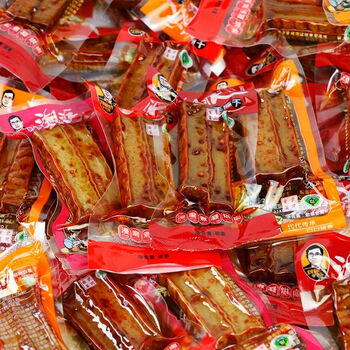 恒愎湖南邵阳武冈特产豆干刘师傅湘派香辣小豆干多味500克孜然味500g