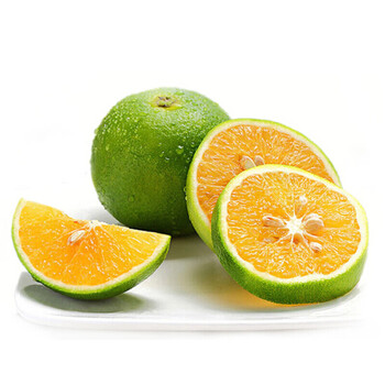 空运 海南琼中绿橙绿皮橙子 新鲜水果甜橙冰糖橙手剥