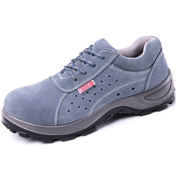 超轻劳保鞋男夏季透气夏天轻便工作6kv电工绝缘高压电力 灰色6kv绝缘