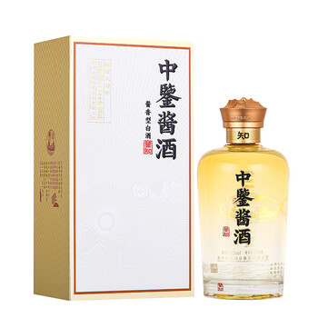 中鉴【鉴知】贵州茅台镇丨酱香型白酒丨匠心制作丨53度丨坤沙酒 53度 500mL 1瓶 （拍四瓶发整箱）