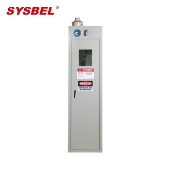 SYSBEL 西斯贝尔 钢制智能防爆柜气瓶柜单瓶型安全柜氮气氢气体储存柜 WA730101 CE认证