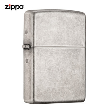 之宝(Zippo)打火机 仿古银 仿古电镀121FB 煤油防风火机