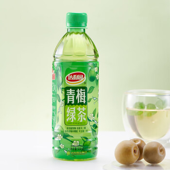 達利園青梅綠茶茶飲料官方酸甜500ml15瓶整箱裝夏季果味飲品青梅綠茶