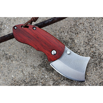 大马士革钢代工大马士革钢高硬度收藏户外纯手工锻打随身锋利刀具防身