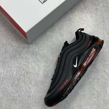 全新顶端air max 97撒旦联名全掌气垫复古休闲运动鞋 纯原(顶级版本)