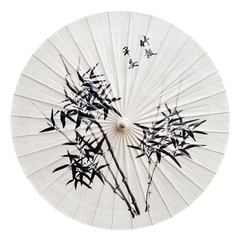 手绘油纸伞中国风古道具舞蹈伞江防雨防晒传统实用手工桐油伞 花花