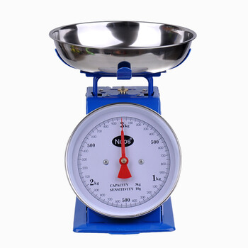 15kg家用圆盘称托盘秤30kg老式台秤卖菜机械称20kg弹簧秤称重盘称lxp