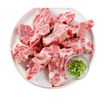 西班牙伊比利亚黑猪颈骨3000g鲜猪肉新鲜冷冻排骨生鲜